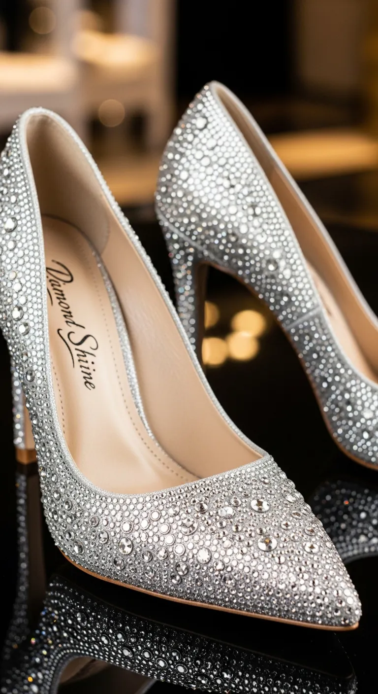 Diamond Shine – İnce Topuklu Gece Ayakkabısı