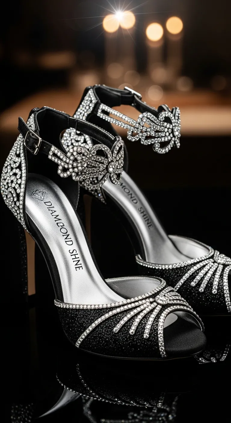 Diamond Shine – İnce Topuklu Gece Ayakkabısı